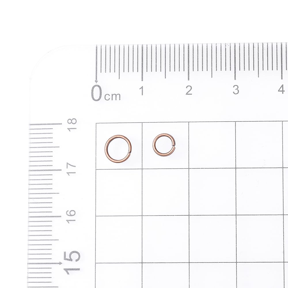 200pcs/Lot 3/4/5/6/7/8/10mm Metal DIY Jewelry Findings Open Single Loops Jump Rings Split Ring For Jewelry Making 32866576107