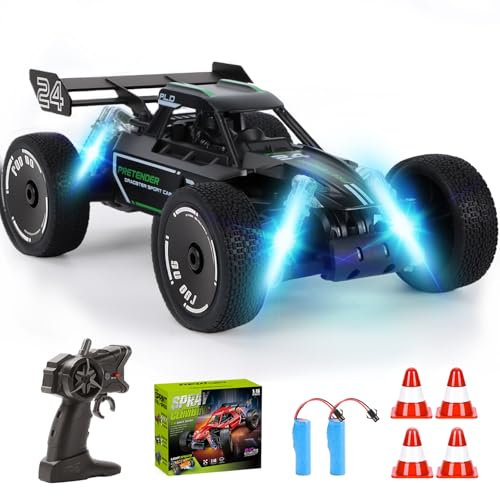 BuzzoXerex 1:18 Coche Teledirigido para Niños, 2.4GHz...