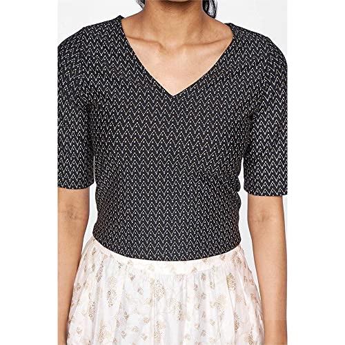 Image of global desi Women's Regular Tunic Blouse