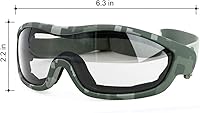 Vista 6 de Viriber Gafas de motocicleta - Gafas de protección UV para exteriores, gafas de combate a prueba de polvo