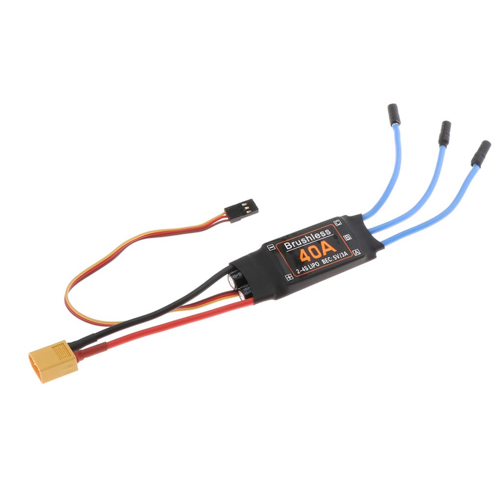 See full amazon price history chart for FASHIONMYDAY 40A Brushless ESC Motor XT60 Plug RC Helicopter Airplanes Toys Components FASHIONMYDAY 40A Brushless ESC Motor XT60 Plug RC Helicopter Airplanes Toys Components (B0C329H3D5) Amazon Price History, Amazon Price Tracker