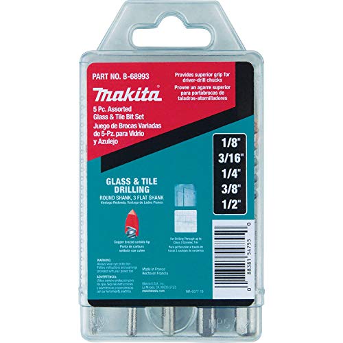 Makita Glass and Tile Bit Set