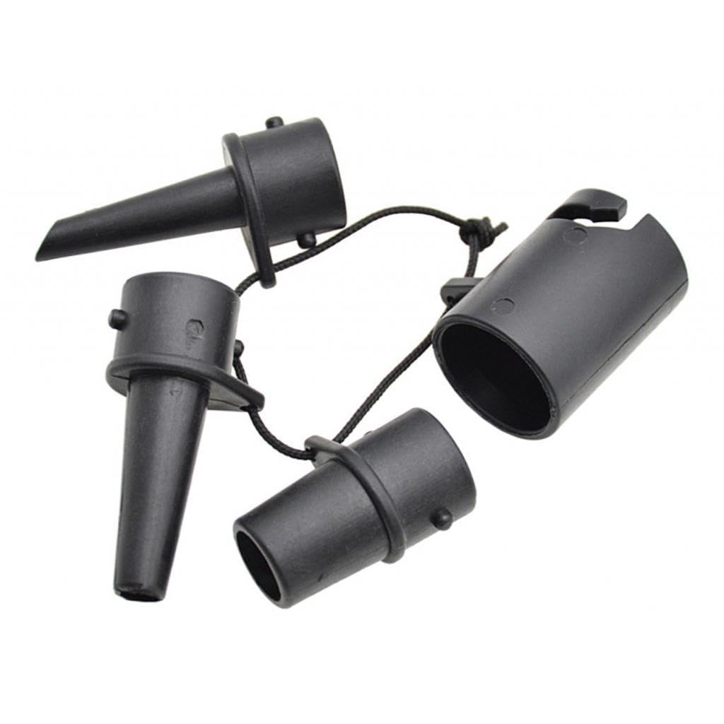 rockible 4Pcs Air Valves Attachment Inflatable Pump Nozzles Paddle Board Pump Nozzles Air Pump Canoe for SUP Pump Multifunctional Boat Pump Adapter