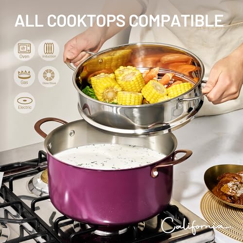 CAROTE 8QT Stock Pot 67% Off - Healthy & Durable - Image 6