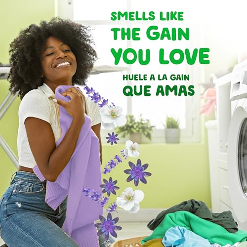 Gain Powder Laundry Detergent, Lavender Scent, 133 Loads, 123 OZ - Image 5