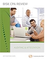 Bisk CPA Review: Auditing & Attestation, 44th Edition, 2015 (CPA Comprehensive Exam Review- Auditing and Attestation) 0881281700 Book Cover