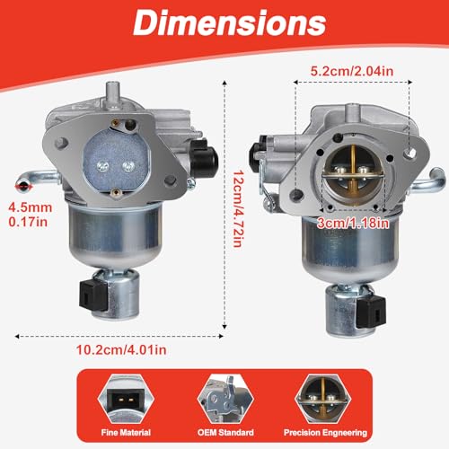 image for DingRan Carburetor for Kohler 7000 Series KT725 KT730 KT735 KT740 KT74