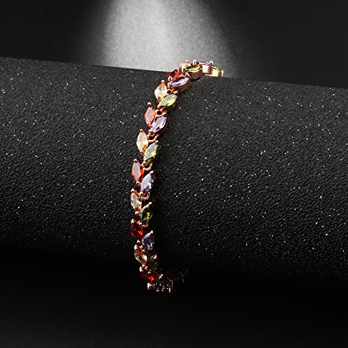 Donne Multicolor Cubic Zirconia Gioielli Set