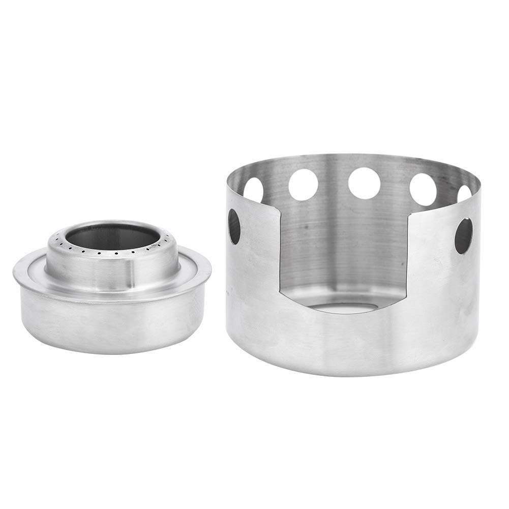 Taille stove with rack 2 Mini réchaud à alcool en titane, réchaud à