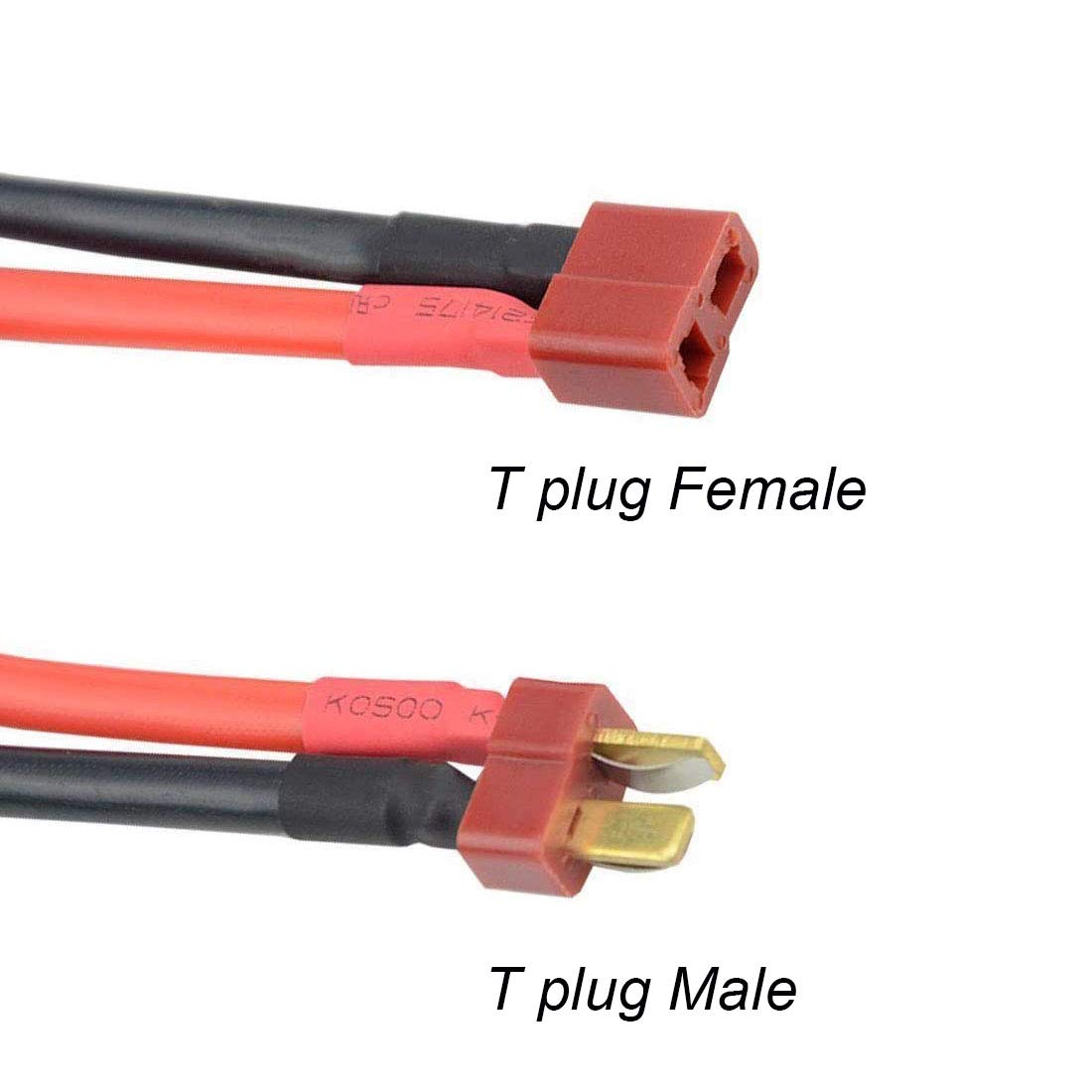 Amazon.com: FLY RC 2Pairs T Plug Rc Lipo Battery Charger