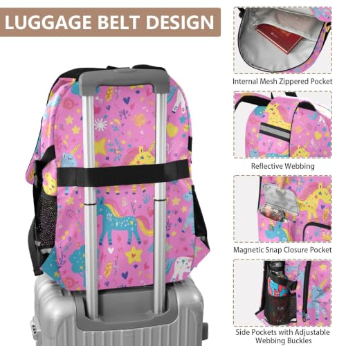Mochila de unicornios para portátiles grandes: protege tu laptop de 17.5" sin perder estilo 4