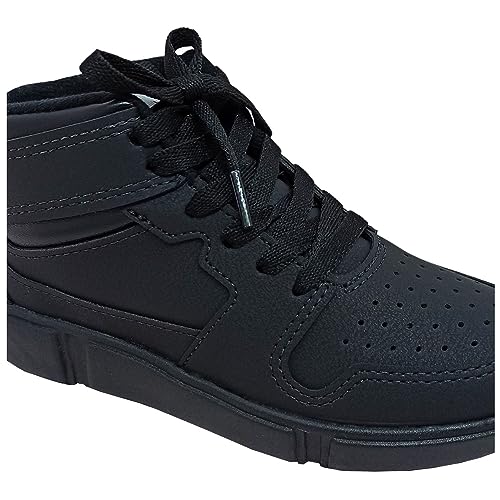 Tênis Molekinho Cano Alto Infantil Masculino Cor:Preto;Tamanho:35;Gênero:Menino