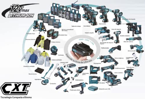 Makita CL108FDZ, Vacuum Cleaner, Blue 3 Makita CL108FDZ, Vacuum Cleaner, Blue - Image 3