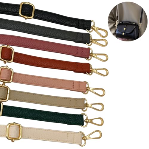 Wymienny regulowany pasek na ramię ze skóry PU dla kobiet, 90-125 cm, pasek wymienny do torebki ze złotym karabińczykiem, pasek do torebki Crossbody/torebki, torebki, 2,5 cm, 1814(khaki)