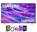 Samsung 100 Inch Class Neo QLED QN80F 4K Vision AI Smart TV (2025) – Dolby Vision – HDR10+ – 120Hz – Wi-Fi 6E – Voice Remote – HDMI Cable + 24 Month CPS Warranty + Streaming Bundle