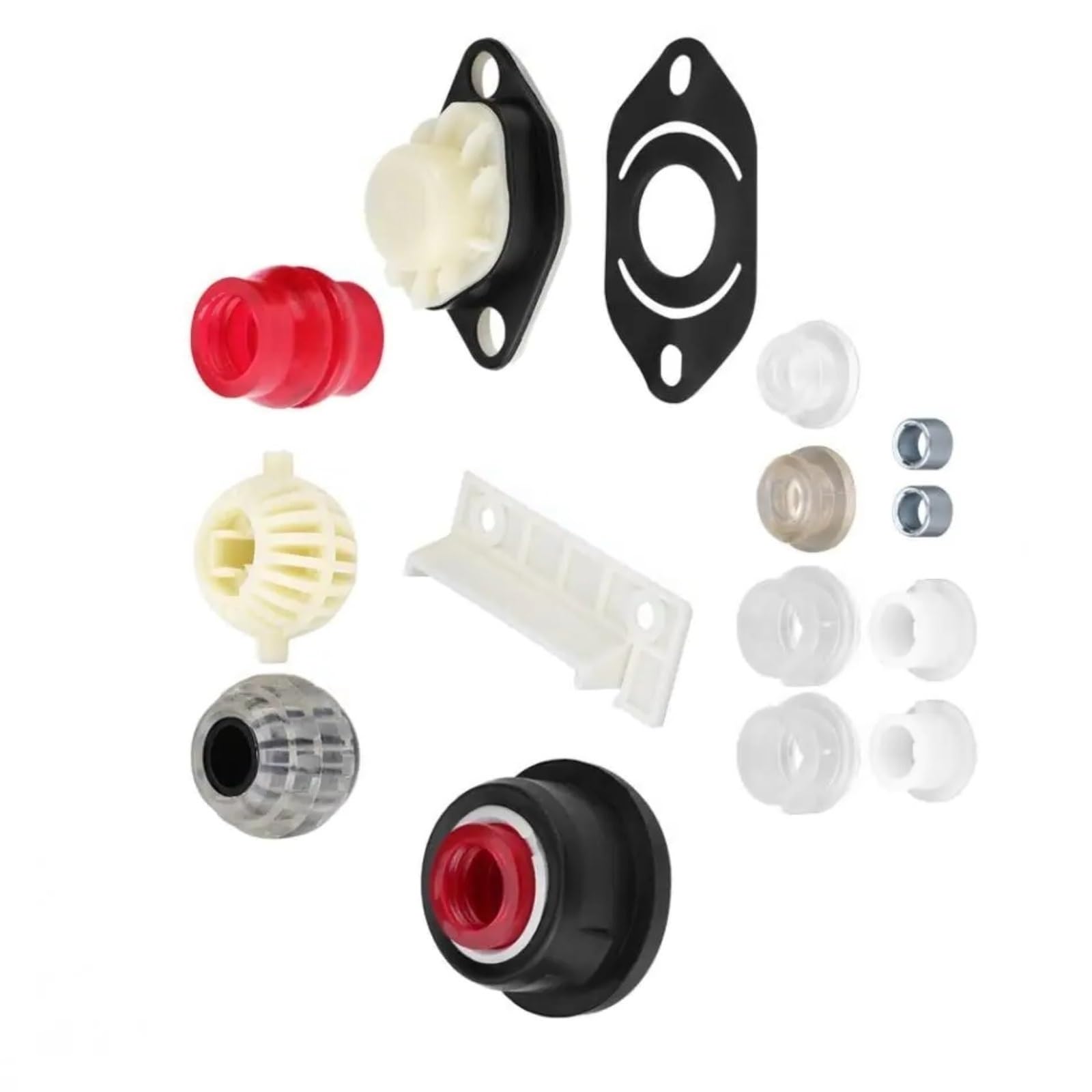 Nbvutyh One Color Car Shift Cable End Piece Compatible With Seat For Cordoba For Ibiza 1993-2002 For Inca 1996-2003 Gear Shift Lever Selector Linkage Bush 71711253 171711228 191798116