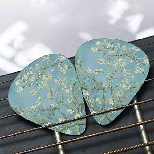 Ensemble de 12 médiators de guitare Cherry Plum Flowers pour guitare acoustique, guitare électrique, contrebasse… - Les Beatles, Paul McCartney, John Lennon, RIngo Starr, George Harrison Ensemble de 12 médiators de guitare Cherry Plum Flowers pour guitare acoustique, guitare électrique, contrebasse… – Image 8