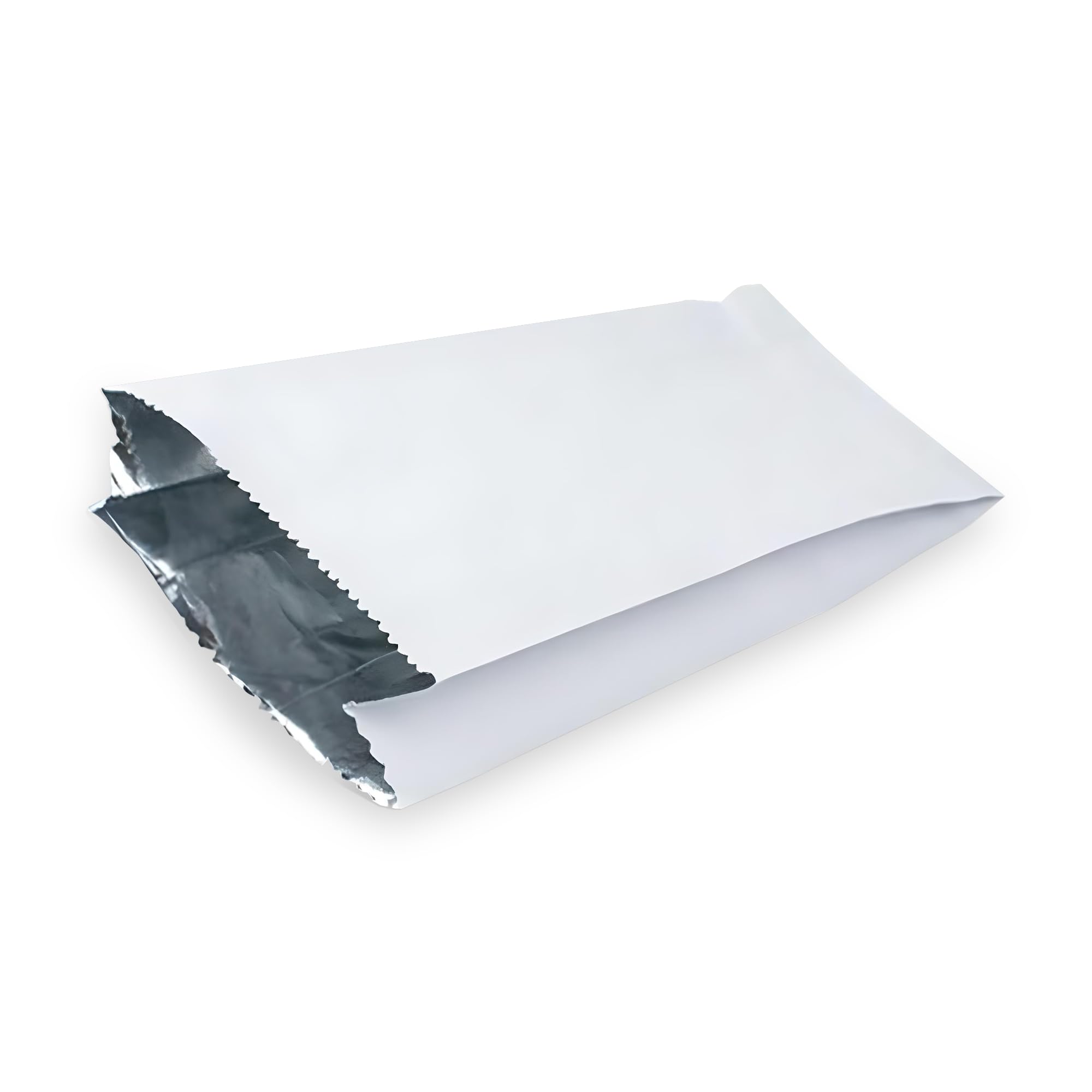 We Can Source It Ltd Kraft - Foil Lined Paper Bags 7X9 Inch - Greaseproof Takeaway Bags With Leak Resistant Inner Lining – Ideal For Hot Food, Burgers – Cafes, Catering & Takeaway Use - Pack Of 100