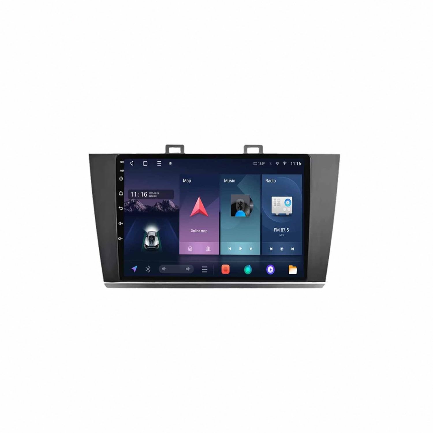Radio Coche 2 DIN para Subaru Outback 2014-2018 con pantalla Incell 4G+64G y Bluetooth 8