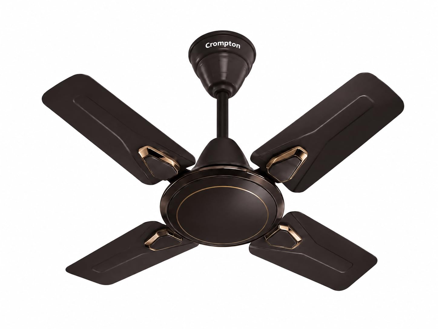 Crompton Highspeed Super Briz Royal 600 mm Designer Ceiling Fan | BEE Star Energy Rating | X-Tach Technology | Upto 50% Less Heating | 2 Year Manufacturer Warranty | Smoke Brown-image-22