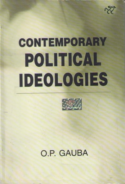 Contemporary Political Ideologies