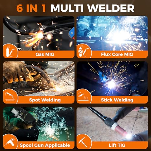 FEMEROL 250A 6-in-1 MIG Welder