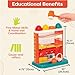 B. toys – Whacky Ball – Pounding Toy – 4 Colorful Balls & Hammer – Pound & Play – Developmental & Educational Toy for Toddlers, Kids – 12+ Months