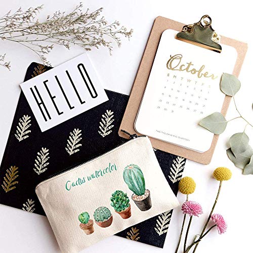 Astuccio in Tela Bianco,10 Pezzi Astuccio in Tela