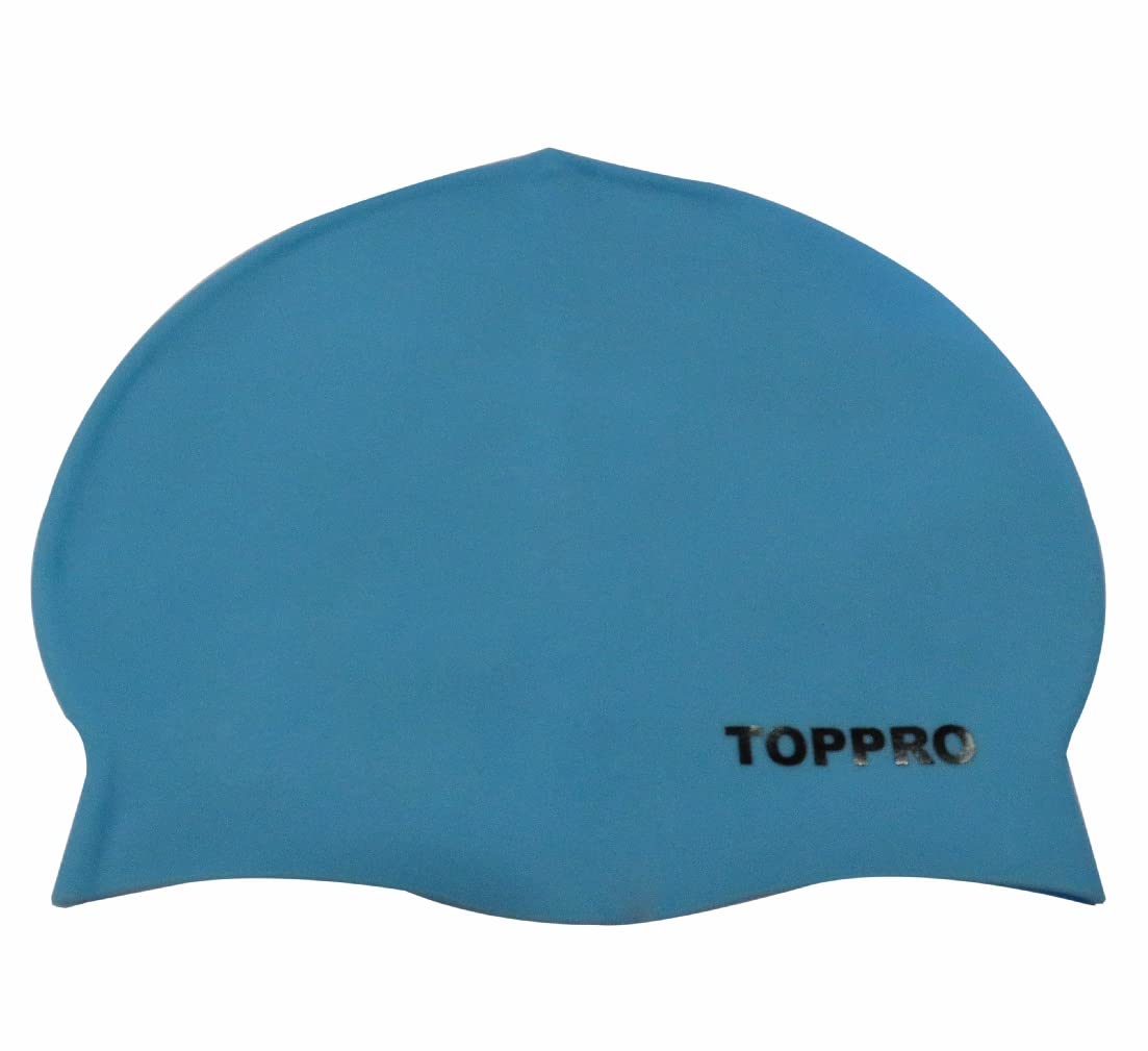 Toppro Silicone Swim Cap Seamless| Swimming Cap | Pack of 1 Swimming Cap Soft Silicone | Swimming Cap for Long Hair | Swim Cap Deluxe | German Designed | Taiwan Certified (B0C6XDRXWN) Amazon Price History, Amazon Price Tracker