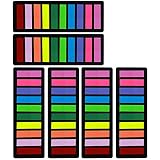 KICNIC Page Markers Sticky Index Tabs 1500 Pcs, Arrow Flag Tabs Colored Sticky Notes for Page Marker Bookmarks, 10 Colors, Stick Securely, Remove Cleanly