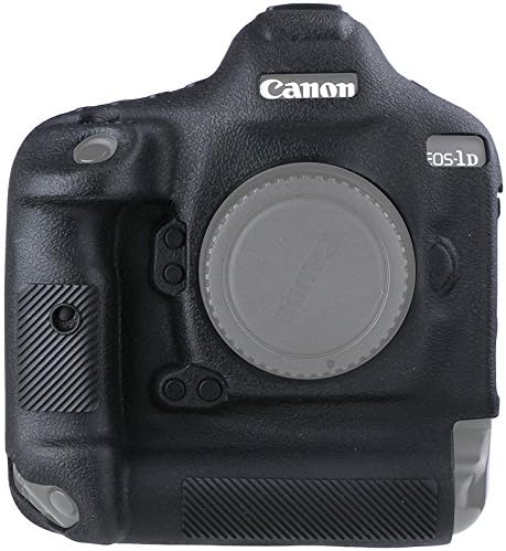 Miniatura 3 de Canon EOS 1DX II - Carcasa para cámara de goma de silicona profesional, funda protectora desmontable para Canon 1DX II (negro)