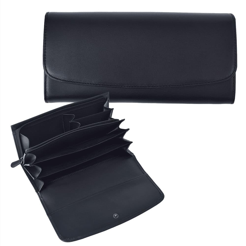 みひ一 Amazon | 長財布 かぶせ レディース メンズ 本革 スキミング防止 RFID