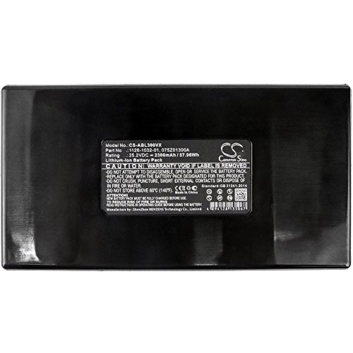 Replacement Battery for Zucchetti 25.2V/2300mA