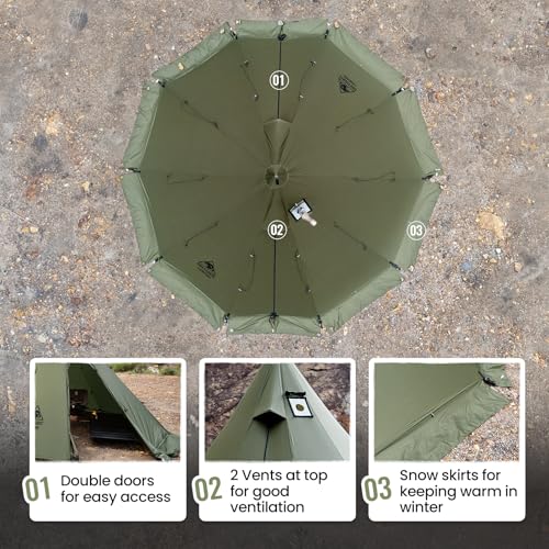 OneTigris Rock Fortress Tent