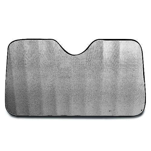 TIENDA EURASIA - Parasol Coche Delantero, Aluminio, Luna de Coche, Metalizado, Reflectante, Protección Rayos UV Parabrisas, Parasol Delantero, Coches, Furgonetas (Parasol 150x70cm)