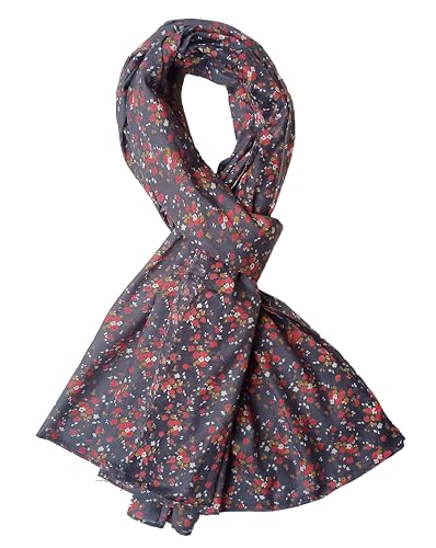 Women's Scarf/Stole Soft 100% Cotton Printed Fashion Wrap - Neck Covering Dust Protection, 100 x 180 cm - Summer Accessory2