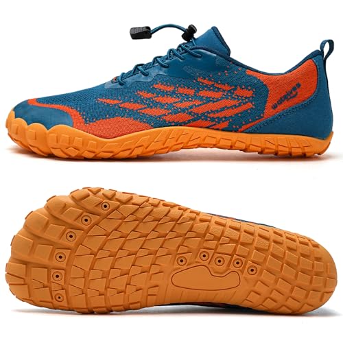 Image of WateLves Water Shoes Men Women Beach Barefoot Aqua Socks Breathable Wide Swim Outdoor Walking Anti Slip Pool Shoes for Hiking Kayaking Diving Surfing