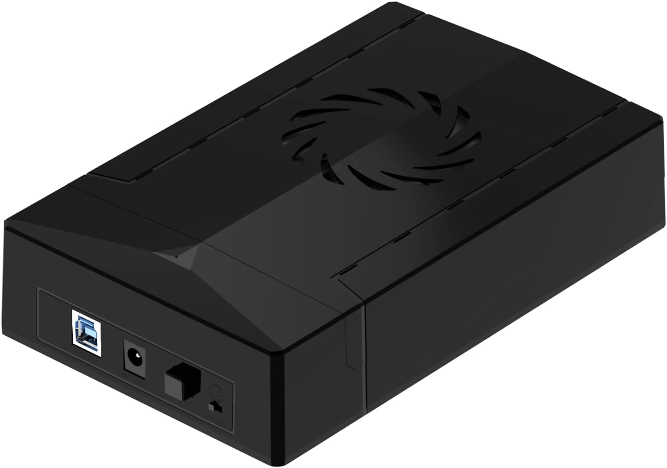FIDECO Hard Drive Enclosure, USB 3.0 to SATA External Hard Drive Docking Station, HDD Caddy for
