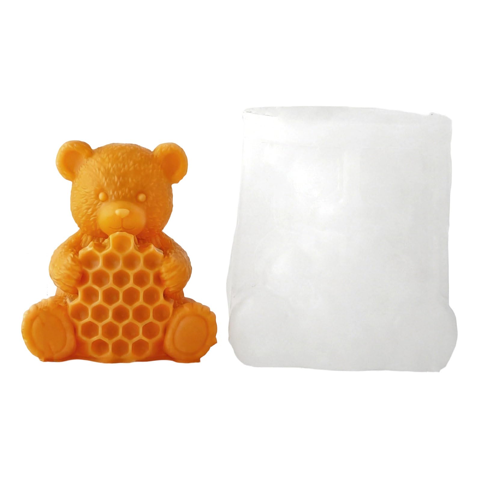 Alksubbm Food Grade Silicone Balloon Bear for Scented Easy Demolding Designs for Craft and Workshops Craft Silicone