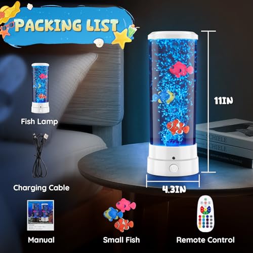 Weneasker FISH LAMP With 16 Rgb Colors, Silent Operation thumb #6