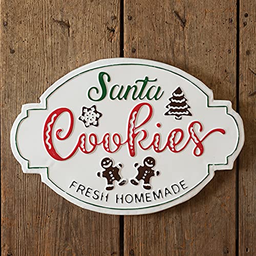 CTW Collection 770532 Santa's Homemade Cookies Wall Sign