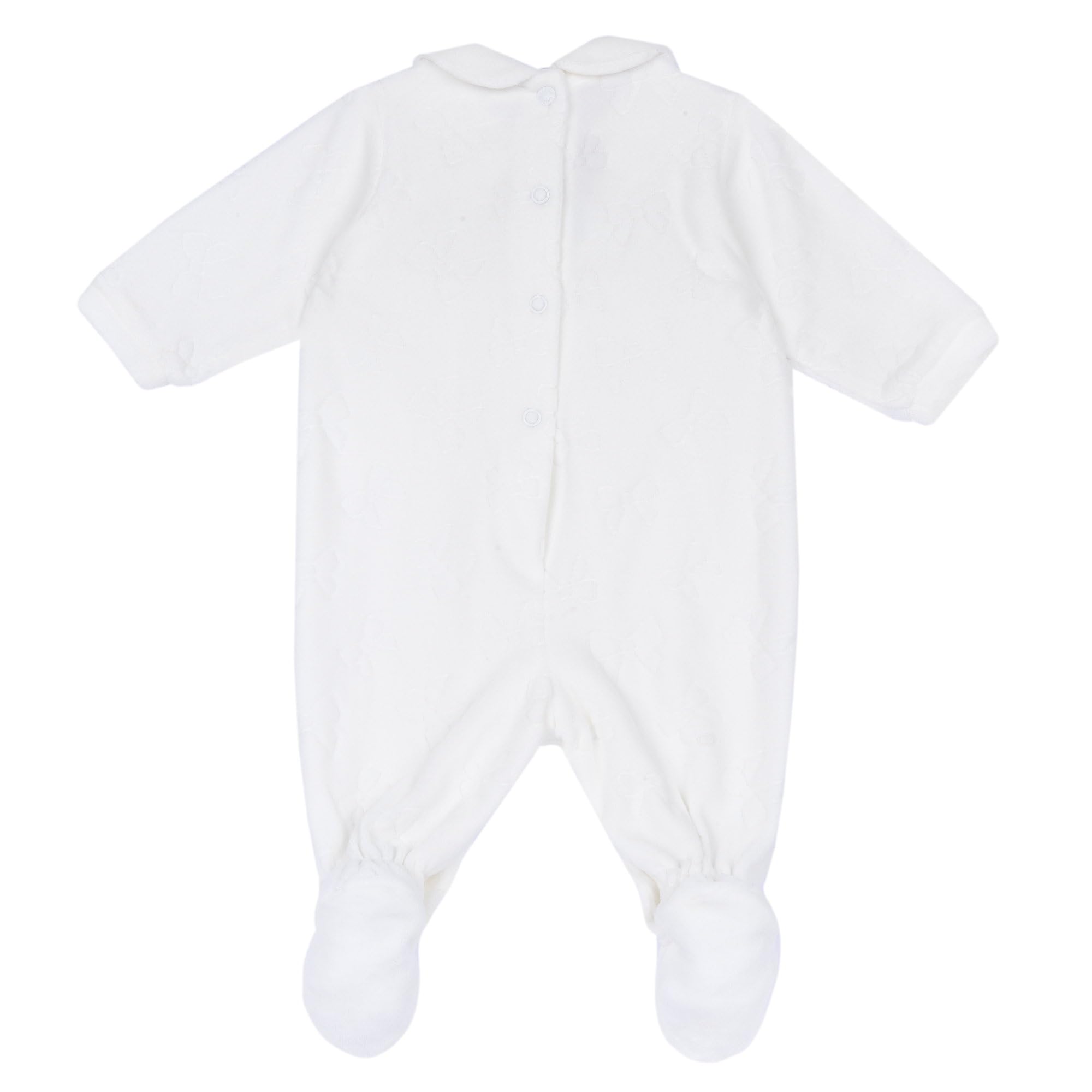Chicco Grenouillère en Chenille À Ouverture Entrejambe pour L'hiver Pantoufles pour bébés et bambins Bébé fille