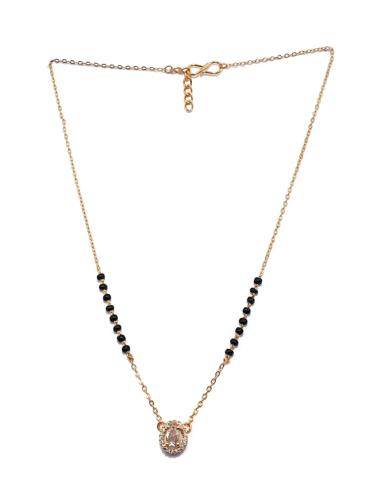 American Diamong Pendant Mangalsutra Tanmaniya For Women