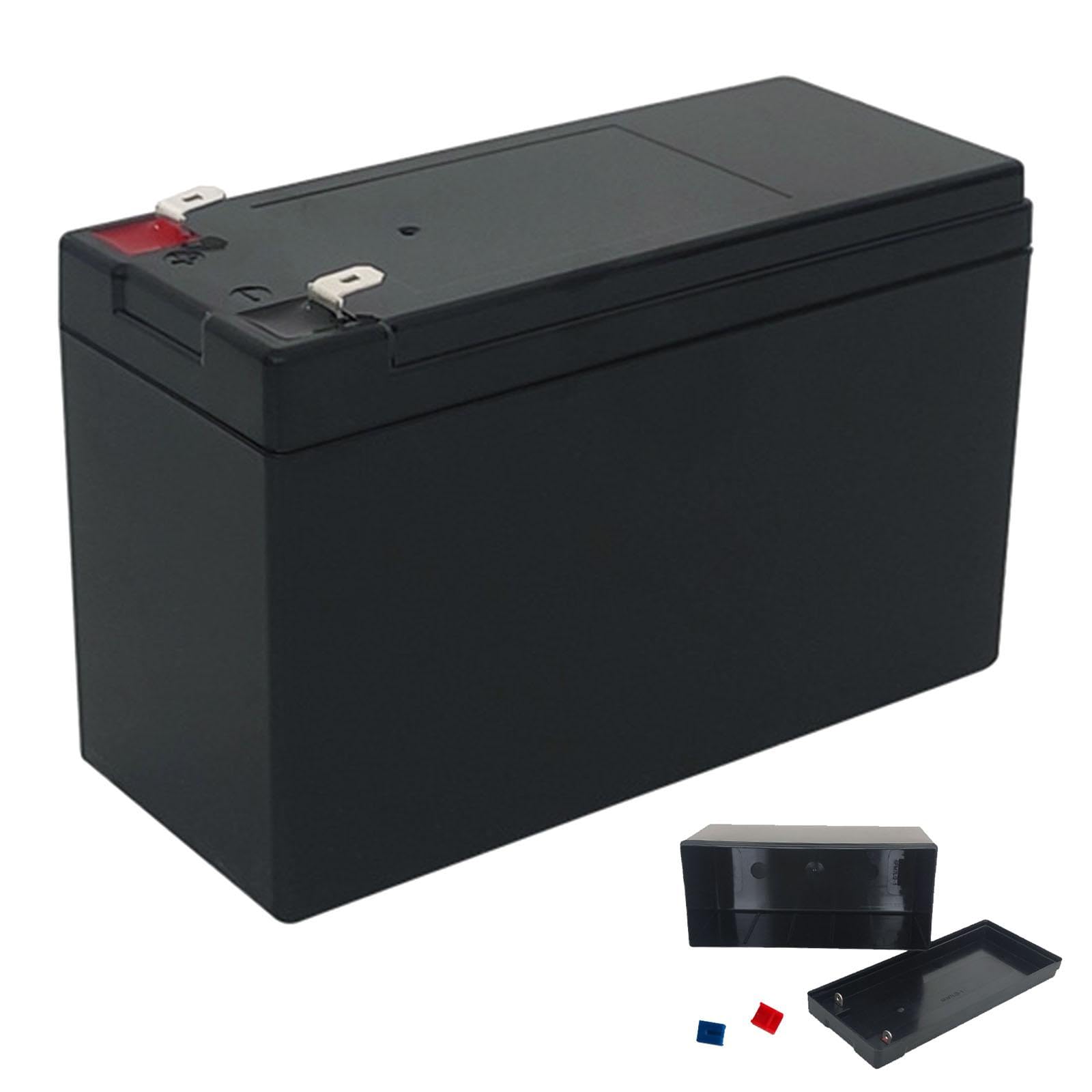 Battery Organizer Box for AA & AAA – 3D Printed Storage Case with Individual Slots & Hinged Lid, Secure Battery Holder – 3D Printed in Canada