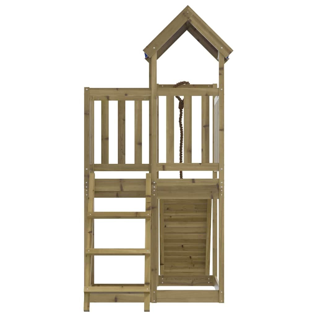 Generico Set da Gioco da Esterno in Legno di Pino Impregnato,Set Altalena e Set di Gioco,3278967