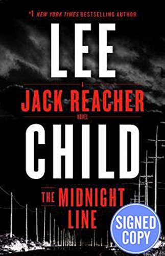 The Midnight Line: A Jack Reacher Novel - Signe... 1101966262 Book Cover