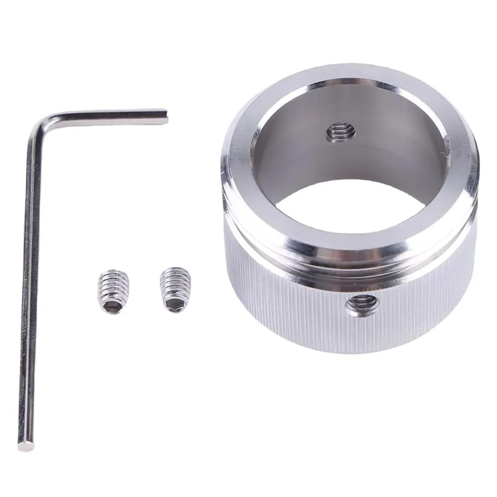 Udsknv[Ksl Silver Heating Valve Adapter 304 Stainless Steel For Radiator Valve Thermostat Head For Ra Valve M30 X 1.5 For Radiator Accessories