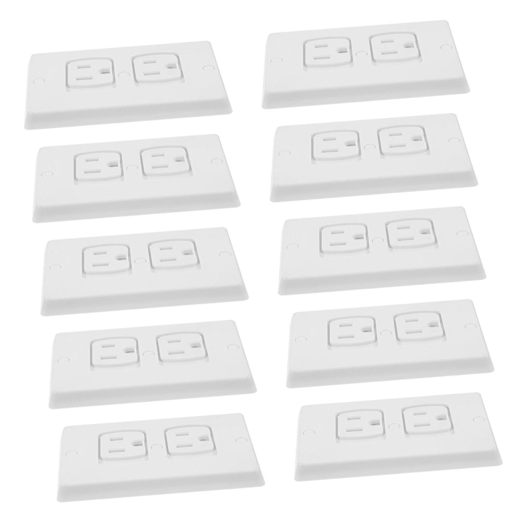 Toyvian 10pezzi Copriprese Elettriche Automatiche Per Per Outlet Con Design Auto-chiusura Protezione Per Domestici