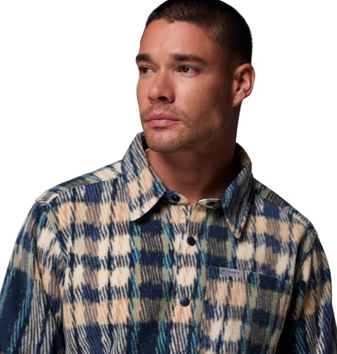 Image of Columbia Mens Steens Mountain Printed Shirt Jacket Ii