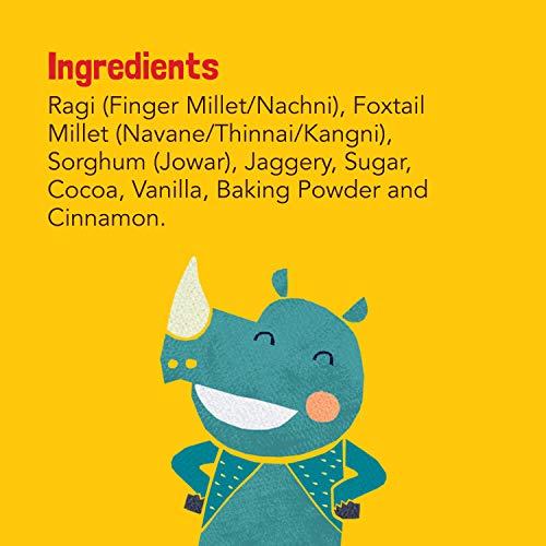 Image of Slurrp Farm No Maida Pancake Mix | Instant Breakfast Mix Made with Oats and Jowar | 100% Vegetarian Eggless Healthy Breakfast for Kids & Adults | Chocolate- Pack of 6 X 150g